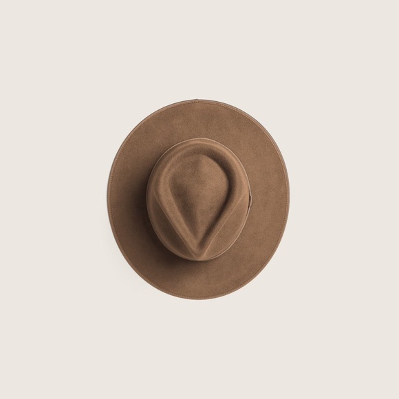 Will + Bear Calloway Tan | Brown Widebrim Fedora NWOT Medium - Picture 3 of 13